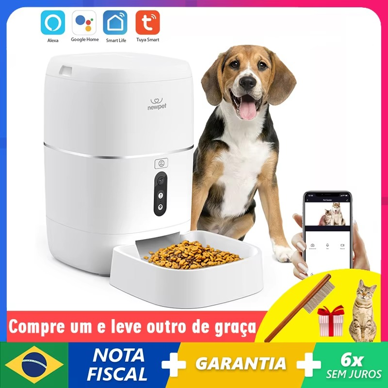Smart Feeder 3L, Wi-Fi, Food Dispenser, App Automatic Feeding, Manual Feeding, Schedule Feeding, Check Feeding Status, Voice Recorder, for Big or Small Pets Smart Feeder 3L, Wi-Fi, Food Dispenser, App Automatic Feeding, Manual Feeding, Schedule Feeding, Check Feeding Status, Voice Recorder, for Big or Small Pets